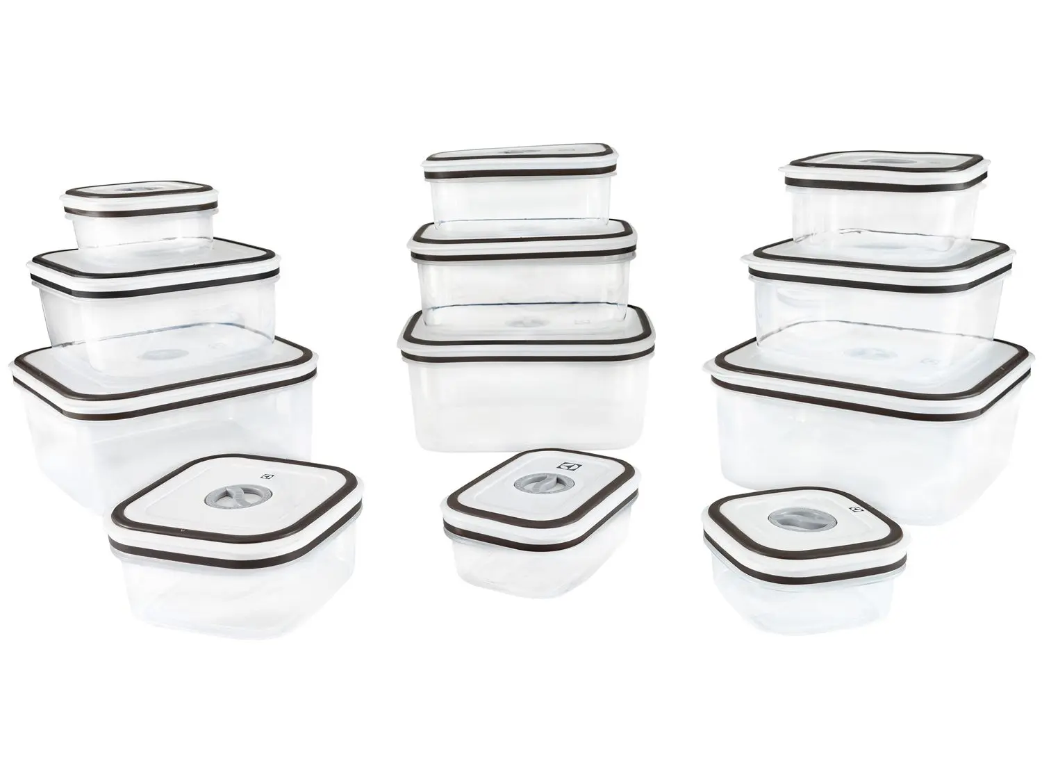 Jogo de Potes Herméticos Electrolux 12 Peças