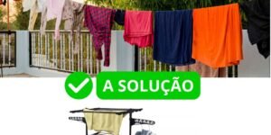 Chega de varais improvisados e roupas espalhadas pela casa!