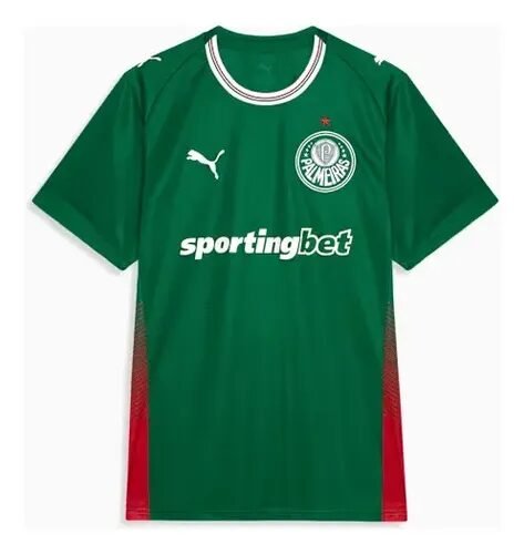 Camisa Palmeiras Oficial Masculina 26/27 Camiseta Torcedor