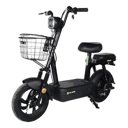 Bicicleta Scooter Elétrica Xplore 48v/ 12ah 500w Sem Cnh Preto