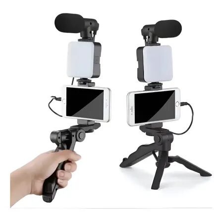 Kit Youtuber Completo Profissional Suporte Para Celular